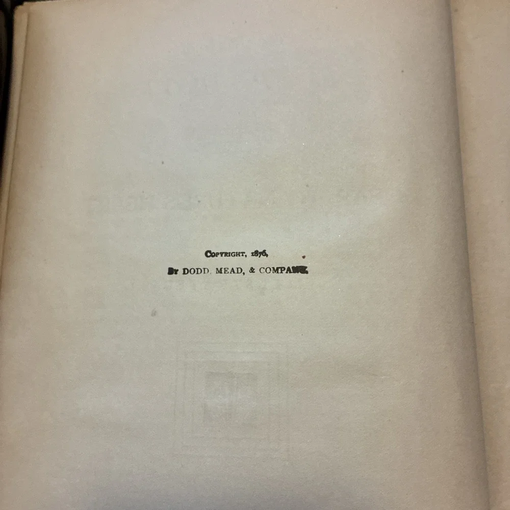 Near To Natures Heart VIII  by E.P. Roe, Dodd, Mead & Co 1876 Hardcover Antique